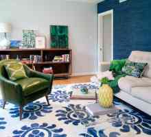 Toate nuantele de albastru pentru o cameră de interior colorat
