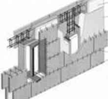 Garaj de blocuri de spumă: design are pereți
