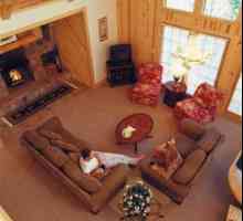 Interiorul stil cabana - farmecul rustic și confortul