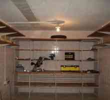 Producția de rafturi și dulapuri în garaj