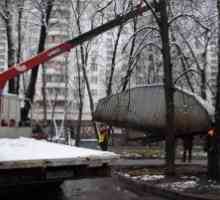 Districtul de Sud din Moscova intenționează să finalizeze demolarea garajelor la cochilii 2012