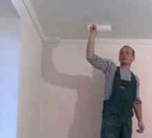 Cum să picteze plafonul corespunzător
