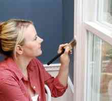 Cum să picteze fereastra cu mâinile