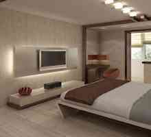 Cum de a crea un design frumos un dormitor într-o casă privată?