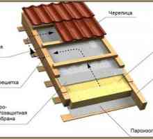 Cum de a izola o spumă pe acoperiș