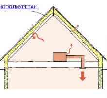 Cum de a izola o spumă poliuretanică acoperiș