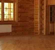 Cum de a izola pe podea într-o casă de lemn