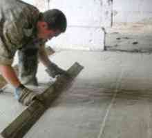 Cum să se alinieze podeaua de beton: sfaturi utile de la experți