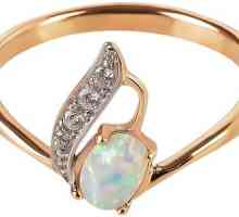Ce proprietățile inel opal din aur?