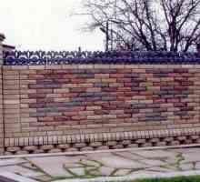 Brick stâlpi de gard