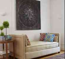 Canapele de casa: compact și locul convenabil să se odihnească în interior