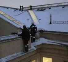 Măsuri de siguranță atunci când curățarea zăpezii de pe acoperiș, precum și o serie de măsuri…