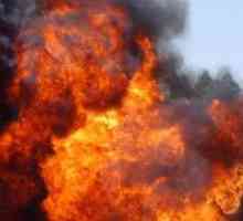 Focul într-unul din garajele Ulyanovsk a ucis un om