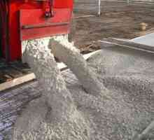 Calcularea cantității de ciment și a consumului de beton pe cub