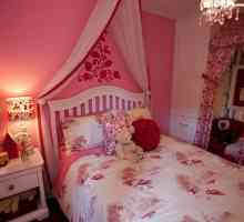 Camera pentru copii roz: un basm pentru prințese