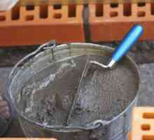 Amestecarea ciment cu nisip