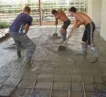 Metode pentru consolidarea podea de beton