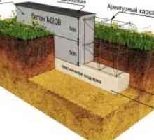 Construirea de fundație pe tipul de sol nisipos