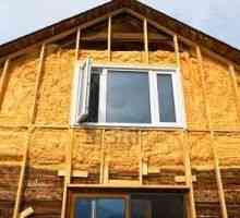 Izolarea pereților unei case din lemn cu vată minerală