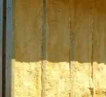 Izolarea pereților unei case de lemn din exterior