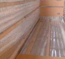 Izolarea termică a pereților interior