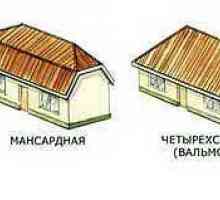 Montarea unui acoperiș ipohondru al casei