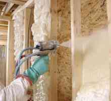 High-tech izolarea termică a pereților de construcții - poliuretan