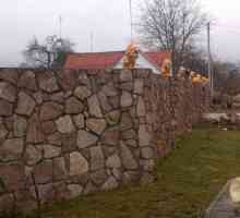 Un gard din piatră moloz: construi pentru vârstele