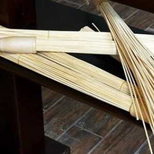 Bamboo mătură: exotice și util!