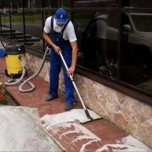 Ce și cum să se spele pe pavele de ciment?