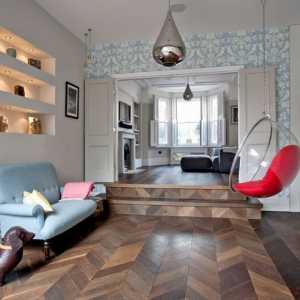 Apartament modern supraetajat de interior din Londra