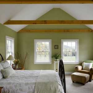 Design interior și dormitor verde