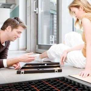 Cum de a face o podea de încălzire radiantă