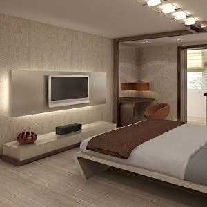Cum de a crea un design frumos un dormitor într-o casă privată?
