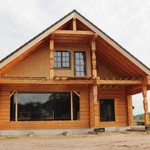 Cum este proiectul unei case 7 de 7 metri de lemn?