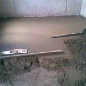 Cum să se stabilească o podea de beton?