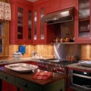 Bucătărie ton roșu: moda sau prețiozitate?