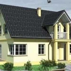 Acoperisuri de case: proiecte - este determinată pentru a forma acoperișului