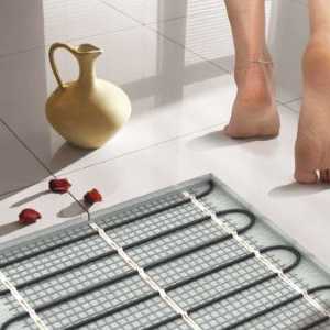 Este posibilă instalarea de încălzire prin pardoseală în baie?