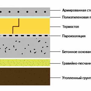 Principalele etape ale stabilire concrete pe teren