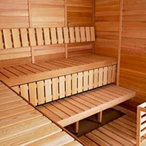 Termina sauna cu propriile lor mâini - ia în considerare securitatea și confortul