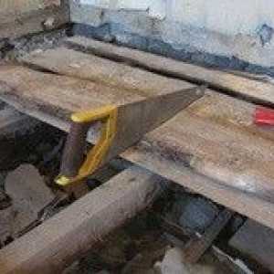 Reparatii podele din lemn în casă