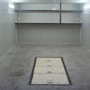Auto betonarea podea în garaj