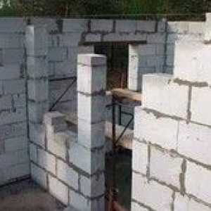 Cum de a construi o baie de blocuri de spumă