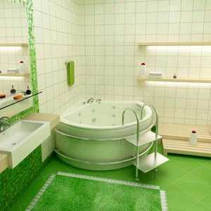 Decor modern de panouri de perete în baie