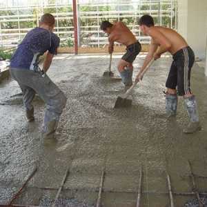 Metode pentru consolidarea podea de beton