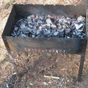 Metode surcele de cărbune în grătarul