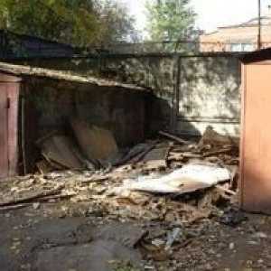 3 Ani mai târziu demolat garaj ilegal în Ivanovo