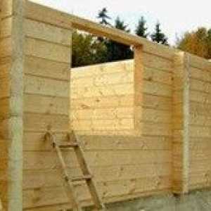 Suntem construirea unei case cu propriile sale mâini din bara: asamblare comandă și pereți de…