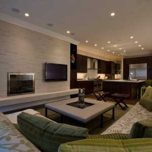 Interiorul ultra-modern și elegant al sălii în apartament